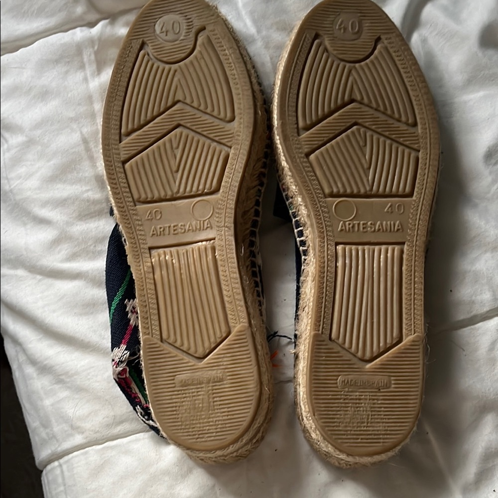 Colorful Espadrille Sandals - Picture 2 of 4
